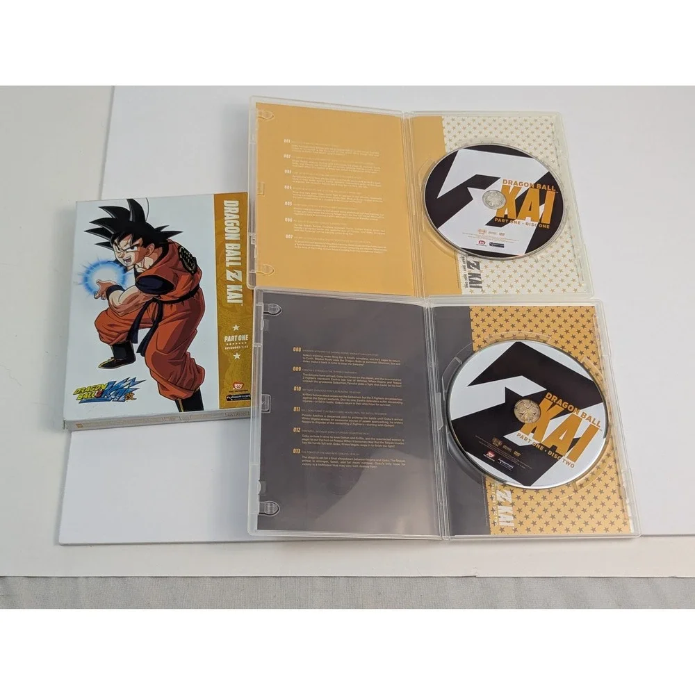 Dragon Ball Z Kai Part One The Legendary Z Reborn‎ Anime DVD Set Funimation - Picture 3 of 6